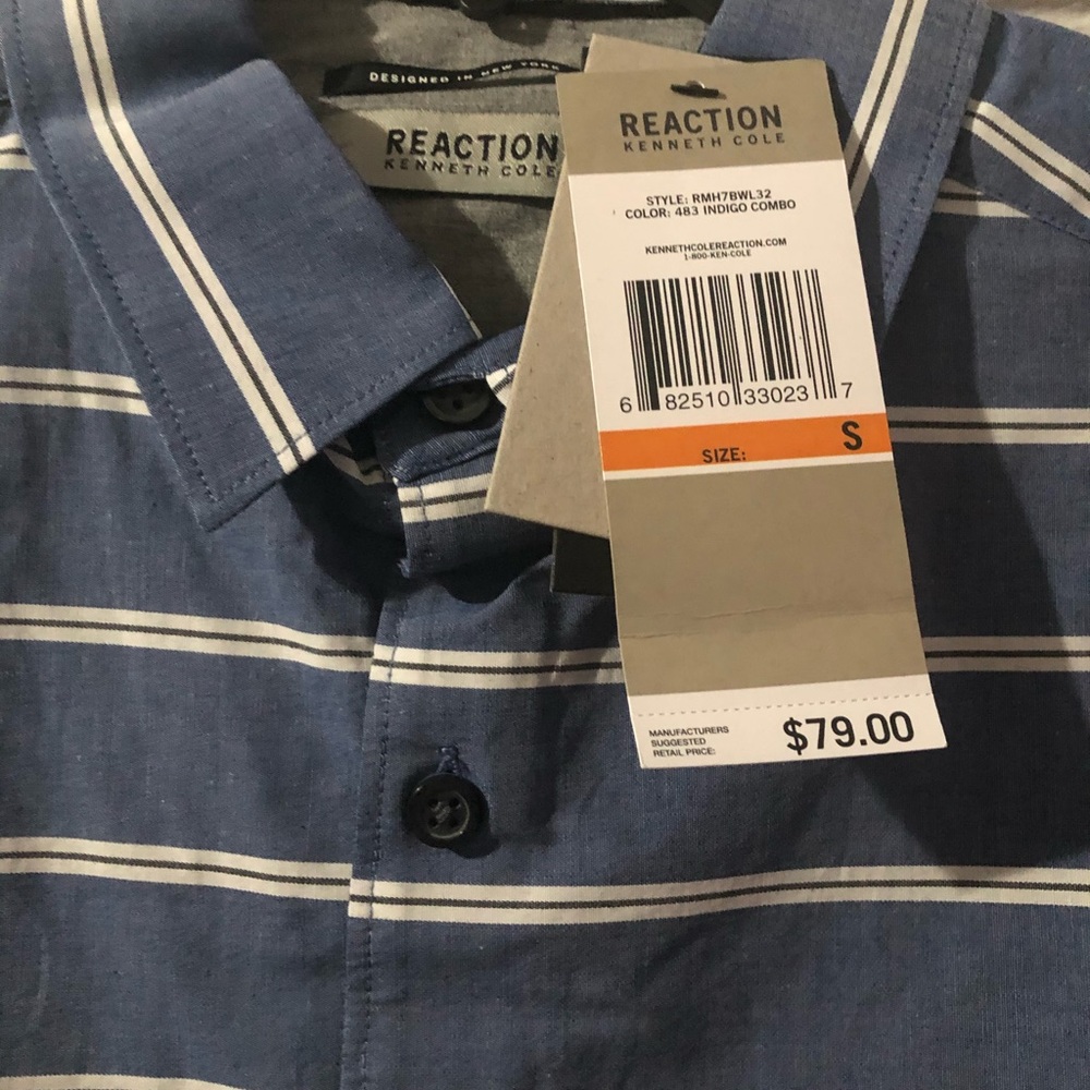 Reaction by Kenneth Cole Long Sleeves Shirt - Picture 3 of 6